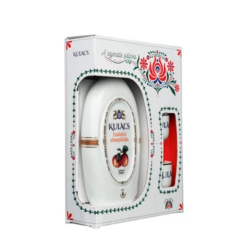 Kulacs szabolcsi alma pálinka 0,35l+2 pohár dd.