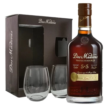 Dos maderas p.x. 5+5 years 0,7l+2 pohár dd.