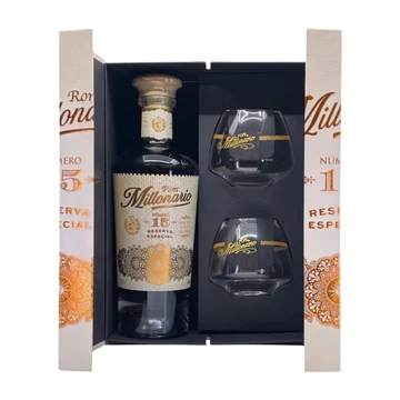 Millonario 15 years 0,7l pdd.+2 pohár