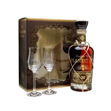 Planteray XO 20th Anniversary rum 40% pdd.+ 2 pohár