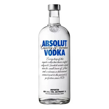 ABSOLUT BLUE VODKA 1L