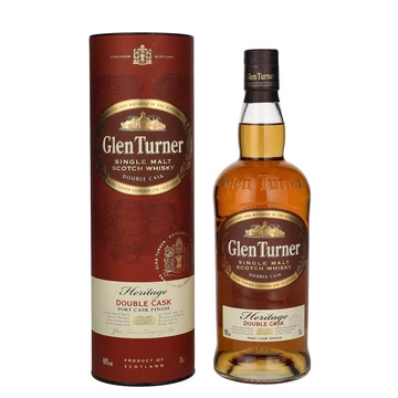 GLEN TURNER HERITAGE DOUBLE WHISKY 0,7L DD.