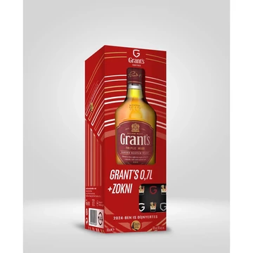 Grants whisky 0,7l+zokni dd.