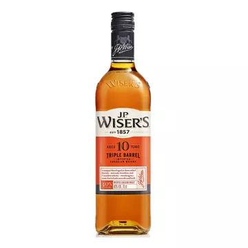 J.P. WISERS 10 YEARS WHISKY 0,7L