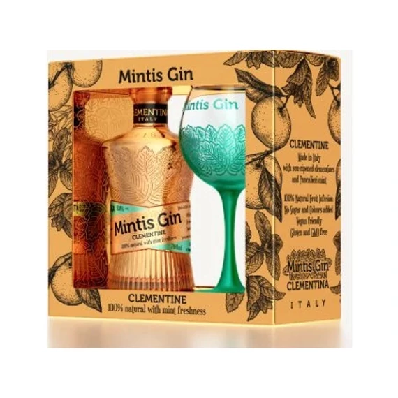 Mintis Clemetina Gin 0,7l+1 pohár dd.