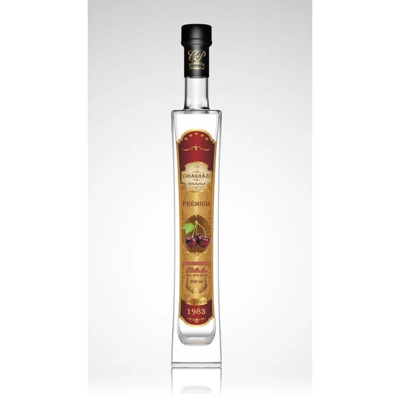 Cibakházi feketecseresznye 0,35l