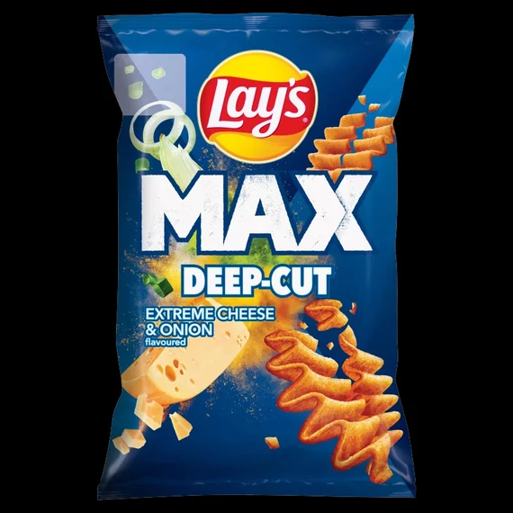 LAY'S MAX SAJTOS-HAGYMÁS CHIPS 60G