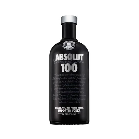 Absolut 100 vodka 50% 0,7l