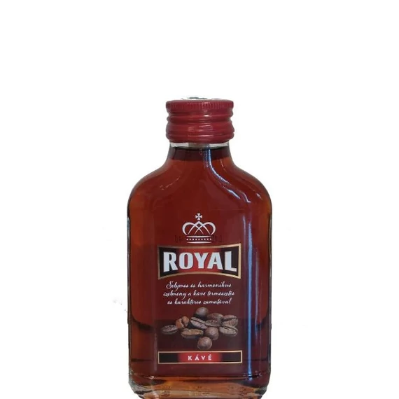 Royal vodka 0,09l kávé