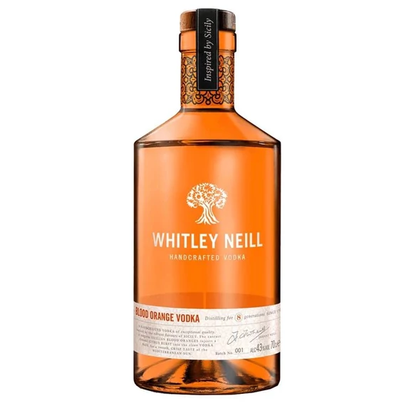 Whitley neill vodka blood orange 0,7l