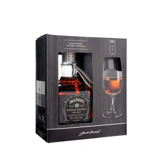 JACK DANIELS SINGLE BARREL 0,7L+POHÁR