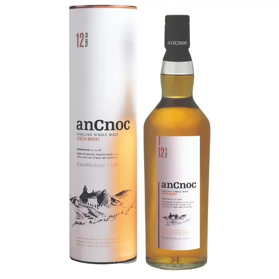 ANCNOC 12 YEARS WHISKY 0,7L